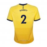Maglia Tottenham Hotspur Giocatore Doherty Terza 2020 2021
