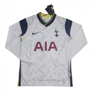 Maglia Tottenham Hotspur Home Manica Lunga 2020 2021