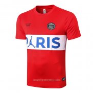 Maglia Allenamento Paris Saint-Germain Jordan 2020 2021 Rosso