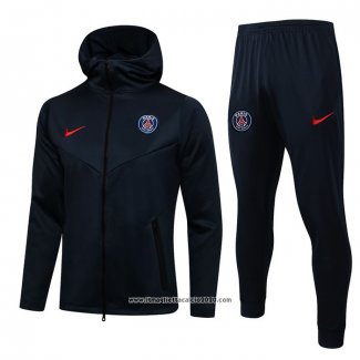 Tuta da Track con Capucha Paris Saint-Germain 2021 2022 Blu