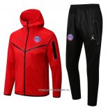 Tuta da Track con Capucha Paris Saint-Germain Jordan 2022 2023 Rosso