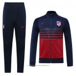 Tuta da Track Giacca Atletico Madrid 2020 2021 Blu e Rosso