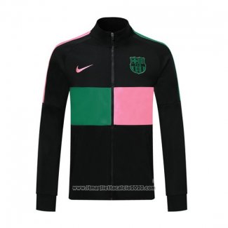 Giacca FC Barcellona 2020 2021 Rosa e Verde