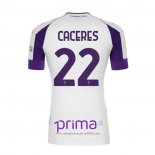 Maglia ACF Fiorentina Giocatore Caceres Away 2020 2021
