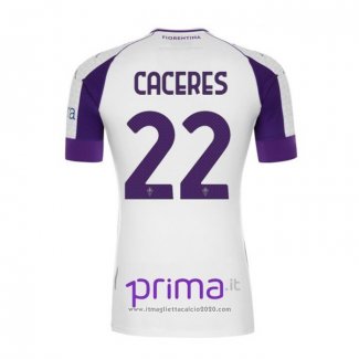 Maglia ACF Fiorentina Giocatore Caceres Away 2020 2021