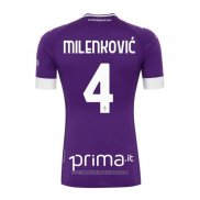 Maglia ACF Fiorentina Giocatore Milenkovic Home 2020 2021