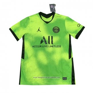 Maglia Allenamento Paris Saint-Germain 2021 Verde