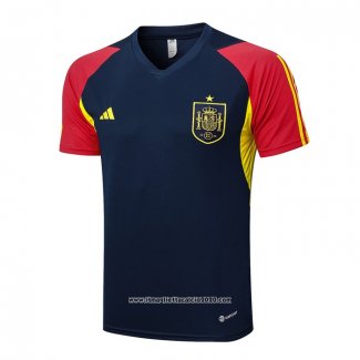 Maglia Allenamento Spagna 2023 2024 Blu