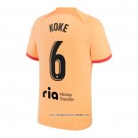 Maglia Atletico Madrid Giocatore Koke Terza 2022 2023