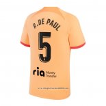 Maglia Atletico Madrid Giocatore R.De Paul Terza 2022 2023