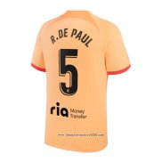 Maglia Atletico Madrid Giocatore R.De Paul Terza 2022 2023