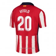 Maglia Atletico Madrid Giocatore Vitolo Home 2020 2021