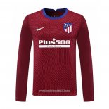 Maglia Atletico Madrid Portiere Manica Lunga 2020 2021 Rosso