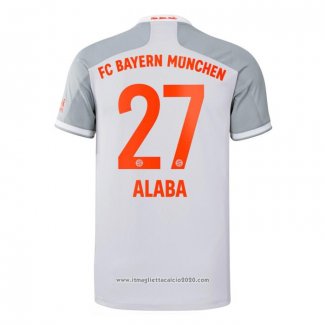 Maglia Bayern Monaco Giocatore Alaba Away 2020 2021