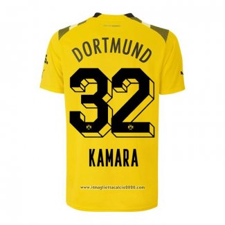 Maglia Borussia Dortmund Giocatore Kamara Cup 2022 2023