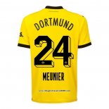 Maglia Borussia Dortmund Giocatore Meunier Home 2023 2024