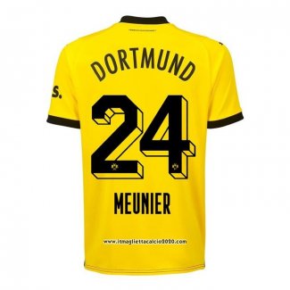 Maglia Borussia Dortmund Giocatore Meunier Home 2023 2024