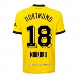 Maglia Borussia Dortmund Giocatore Moukoko Home 2023 2024