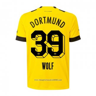 Maglia Borussia Dortmund Giocatore Wolf Home 2022 2023