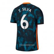 Maglia Chelsea Giocatore T.silva Terza 2021 2022