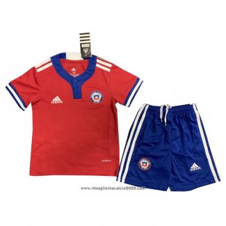 Maglia Cile Home Bambino 2021 2022