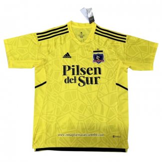 Thailandia Maglia Colo-Colo Portiere 2022 Giallo