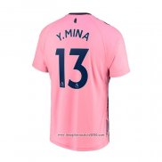 Maglia Everton Giocatore Y.Mina Away 2022 2023