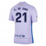 Maglia FC Barcellona Giocatore F.de Jong Away 2021 2022