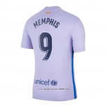 Maglia FC Barcellona Giocatore Memphis Away 2021 2022