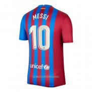 Maglia FC Barcellona Giocatore Messi Home 2021 2022