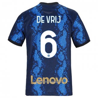 Maglia Inter Giocatore Vrij Home 2021 2022