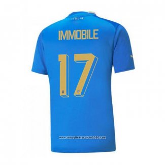 Maglia Italia Giocatore Immobile Home 2022