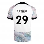 Maglia Liverpool Giocatore Arthur Away 2022 2023