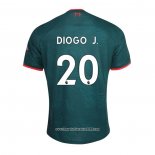 Maglia Liverpool Giocatore Diogo J. Terza 2022 2023