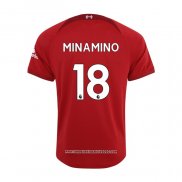 Maglia Liverpool Giocatore Minamino Home 2022 2023