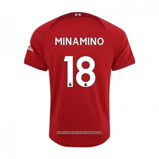 Maglia Liverpool Giocatore Minamino Home 2022 2023