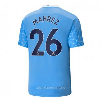 Maglia Manchester City Giocatore Mahrez Home 2020 2021