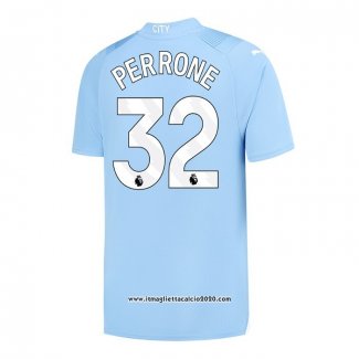 Maglia Manchester City Giocatore Perrone Home 2023 2024