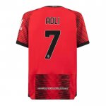Maglia Milan Giocatore Adli Home 2023 2024