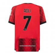 Maglia Milan Giocatore Adli Home 2023 2024