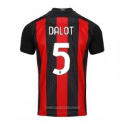 Maglia Milan Giocatore Dalot Home 2020 2021