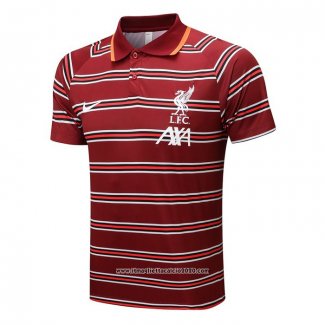 Maglia Polo Liverpool 2022 2023 Rosso