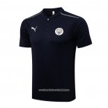 Maglia Polo Manchester City 2021-2022 Blu