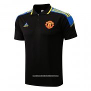 Maglia Polo Manchester United 2022 2023 Nero