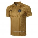 Maglia Polo Paris Saint-Germain 2021 2022 Or
