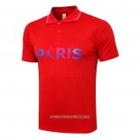 Maglia Polo Paris Saint-Germain 2021 2022 Rosso