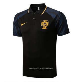 Maglia Polo Portogallo 2022 2023 Nero