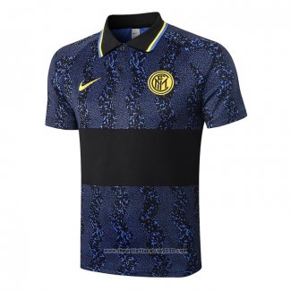 Maglia Polo Inter 2020 2021 Blu e Nero