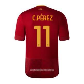 Maglia Roma Giocatore C.Perez Home 2021 2022