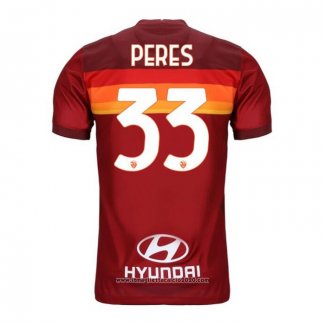 Maglia Roma Giocatore Peres Home 2020 2021